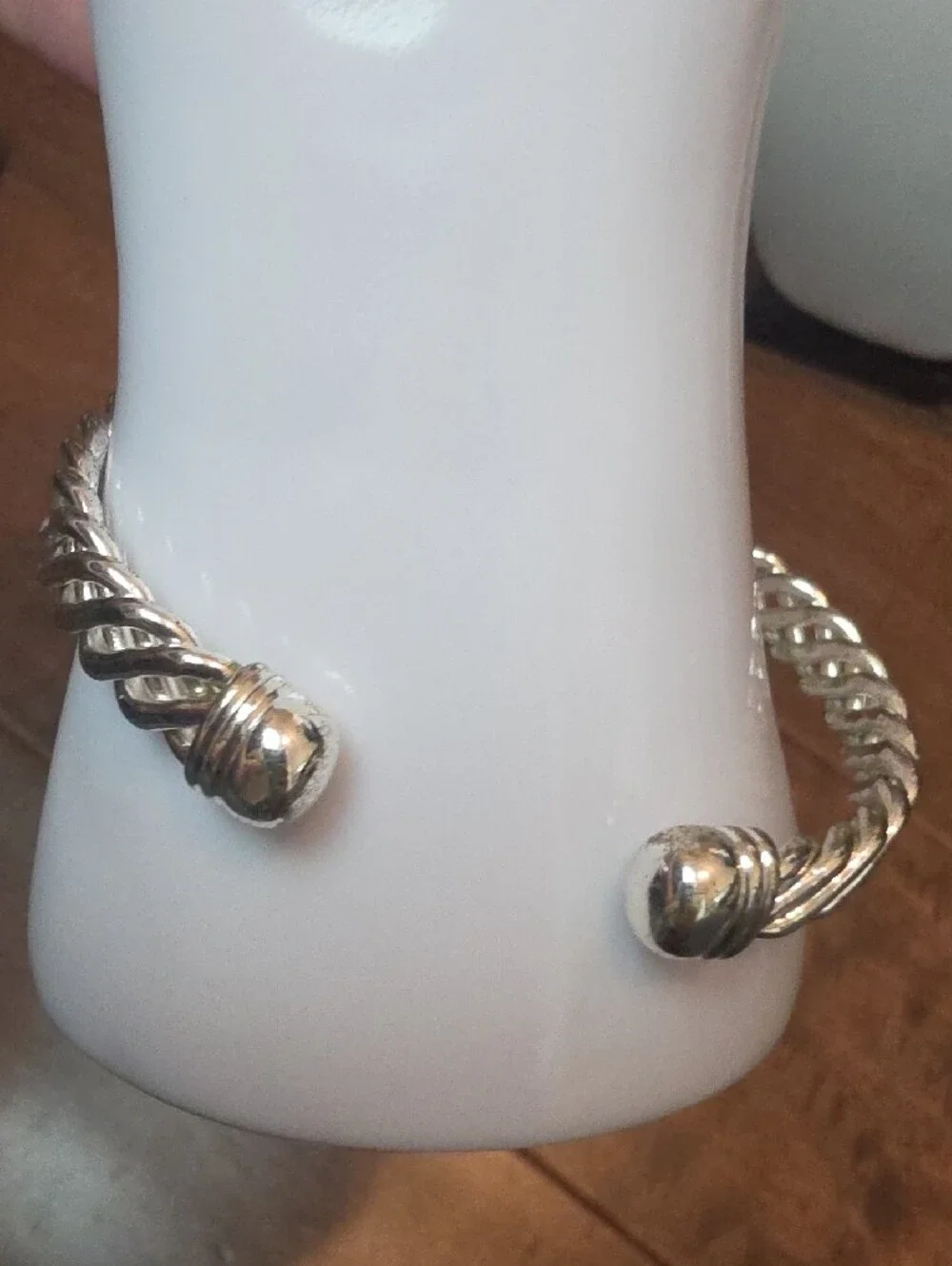 Gold-Tone Braided Bangle Bracelet - Women's Accessory